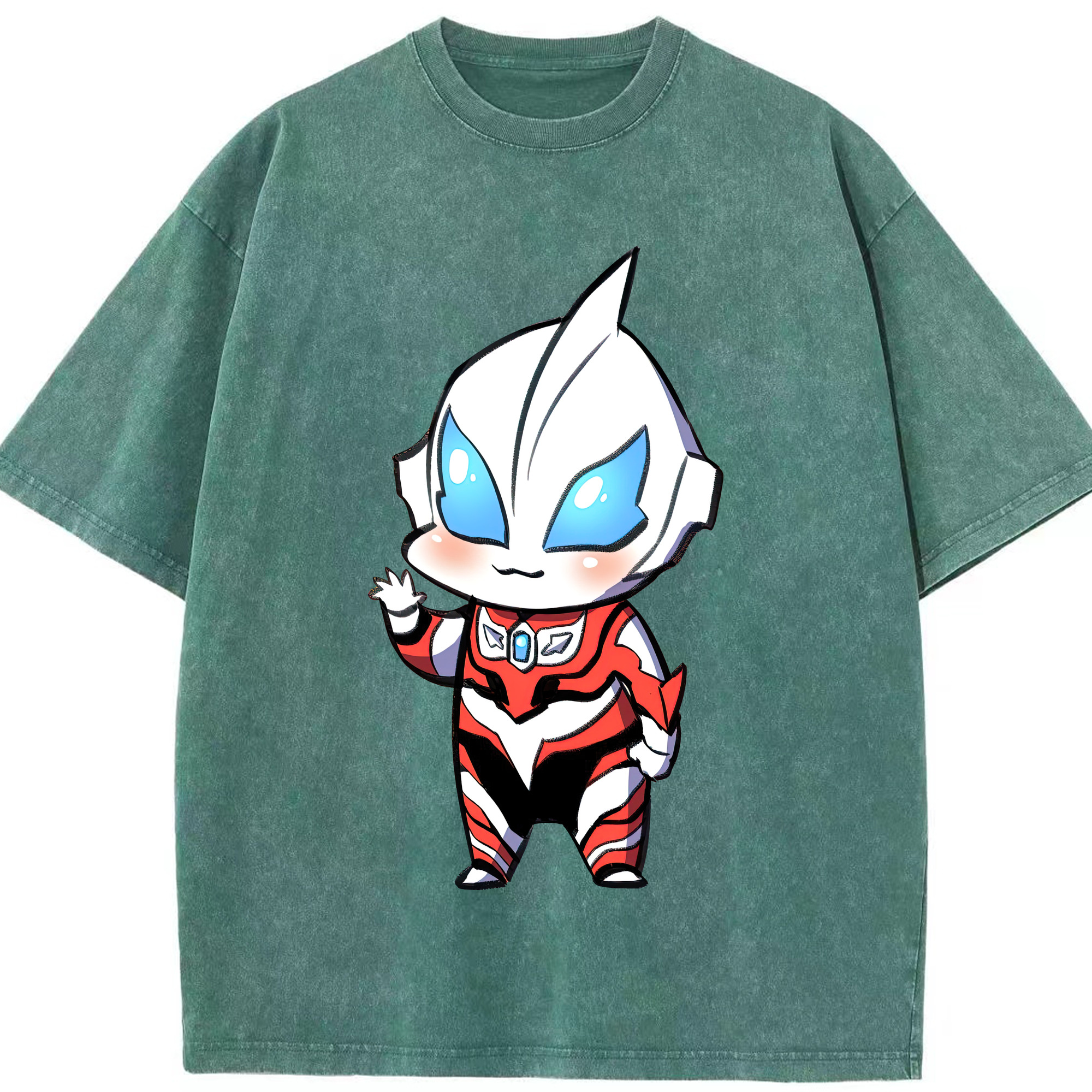 （画像用） ウルトラマン Ultraman 綿100% ヴィンテージ風 半袖Tシャツ（フロントプリント）